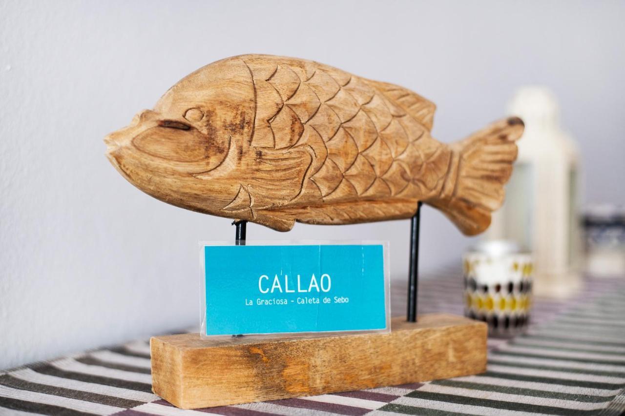 Apartamento Callao, La Graciosa Caleta de Sebo Exterior foto